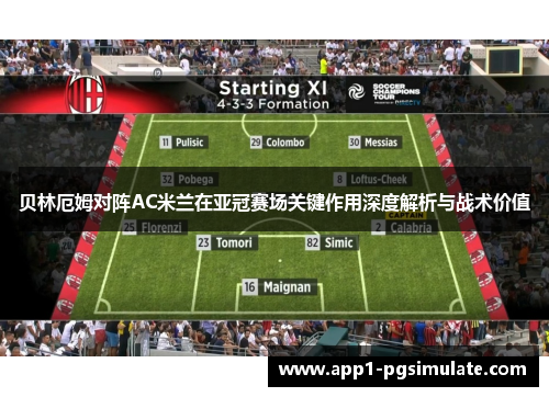 贝林厄姆对阵AC米兰在亚冠赛场关键作用深度解析与战术价值 贝林厄姆对阵AC米兰在亚冠赛场关键作用深度解析与战术价值